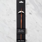 Resim La Mia Rosewood 2 mm 15.5 cm Ahşap Yün Tığ 