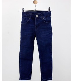 Resim Erkek Çocuk Slim Fit Kot Pantolon Lacivert 