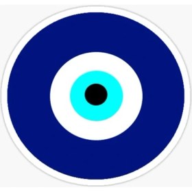 Resim TSC Nazar Araba Leptop Duvar ve Cam Yüzeyine Uygun 17CM Md5 