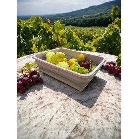 Resim Magic Katlanır Badya Manikür Leğen Kova Akordiyon Katlanabilir 8 L Pudra/gri 