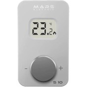 Resim Mars S10 Kablosuz Dijital Oda Termostatı Beyaz 