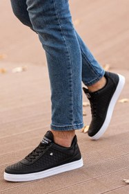 Resim Preux Deri KapitPreux Günlük Ortopedik Rahat Kalite Bağcıklı Casual Erkek Sneaker Spor Ayakkabı 