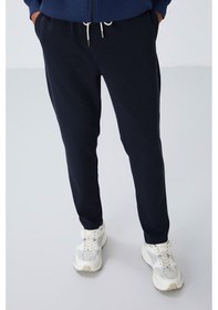 Resim Tommy Life Parlament Yüzeyi Dokulu Standart Fit Erkek Eşofman Alt - 82155 