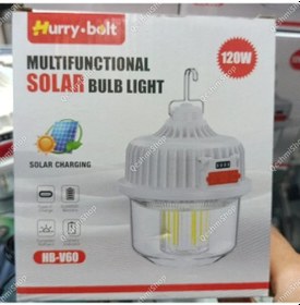 Resim Hurry Bolt Çok Amaçlı Güneş Enerjili Lamba Model Hb-v60 120w 533 Çok Renkli 