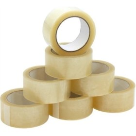 Resim 24 Adet 45MM x 100MT Şeffaf Koli Bandı Süper Kalite Koli Bantı 