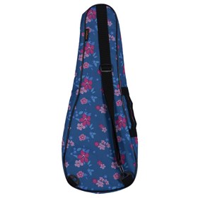 Resim Wagon 03 Serisi Soprano Ukulele Çantası - Hibiskus Mavi 