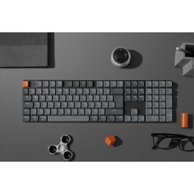 Resim Keychron K5 Max Gateron Brown Switch RGB Kablosuz Hotswap Mekanik Gaming Klavye (K5M-H3-TR) 