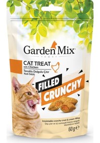 Resim Garden Mix Tavuk Dolgulu Çıtır Kedi Ödülü 60 Gr 