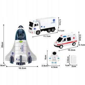Resim Ctoys Araçlı Uzay Seti 