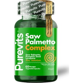Resim Purevits Saw Palmetto Complex 60 Kapsül 