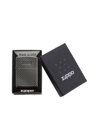 Resim Zippo Pyramid Initial Panel Design Çakmak 