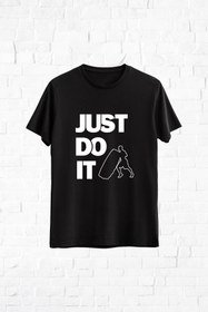 Resim Bigonya Gym Fitness Body Sporu Baskılı - Yazlık Kısa Kol Tshirt 