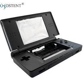 Resim OSTENT Nintendo DS Lite NDSL için Tam Onarım Parçaları Yedek Muhafaza Kabuk Kılıf Kiti (Mavi ve Siyah) 
