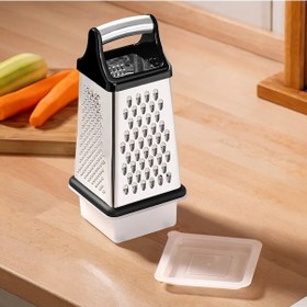 Resim Nehir Paslanmaz Çelik Kare Hazneli Rende 