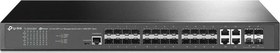 Resim TL-SG3028XF 20 Port SFP 4 Port 10-100-1000 Mbps 4 Port 10GE SFP+ L2 Yönetilebilir Switch TP-Link