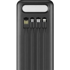 Resim Powerway TX60 Siyah 60000 Mah Çoklu Çıkış Dijital Göstergeli Ekstra Kablolu Powerbank 
