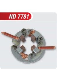 Resim Nd7781 12v Kömür Yuvası Kıa Besta - Ceres - Mazd 8 25x15 Nıppondenso Tip 