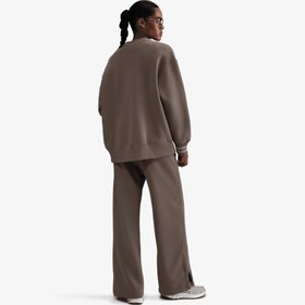 Resim Nike Sportswear Club Fleece Bol Kesimli Kadın Kahverengi Eşofman Üstü 