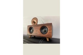 Resim Retro Dekoratif Tüm Markalar Ile Uyumlu Bluetooth Gramafon Hoparlör 