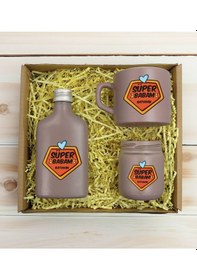 Resim Bk Gift Kişiye Özel İsimli Dtf Baba Temalı Mat Gri Kahve Fincanı & Kolonya & Mum Hediye Seti-1, Babaya Hediye, Babalar Günü Hediyeleri Kobitmeyencom31 