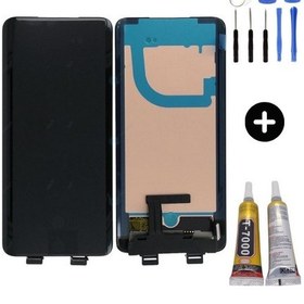 Resim Oneplus 7t Pro Uyumlu Hk Lcd Ekran Dokunmatik + Montaj Seti 