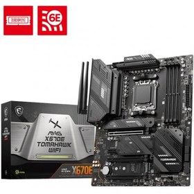 Resim MAG X670E TOMAHAWK WIFI-6E DDR5 HDMI-DP PCIE 5.0 AM5 ATX 