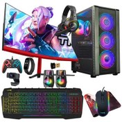Resim Turbox TX5419 i5-6400 16 GB 512 GB SSD 4 GB RX560 23.6" Free Dos Masaüstü Oyuncu Bilgisayarı 