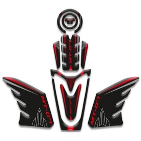 Resim Yamaha Mt07 Tank Pad Set 2021/2024 Uyumlu 01 