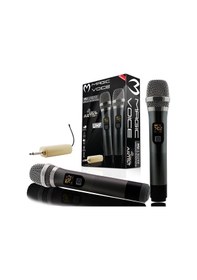 Resim Magicvoice Mv-1302ee 2 El Kablosuz Mikrofon 