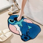 Resim Stitch Kaydırmaz Mat Her İki İçin de Uygun, Yatak Odaları, Oturma Odaları, Banyolar ve Oyun Odaları için Mükemmel. Bu Sevimli Karikatür Mat Yumuşak Polyesterden Yapılmış ve Sadece Elde Yıkanabilir. Arkadaşların Doğum Günleri, Noel ve Diğer Tatiller için Harika Bir Hediye. 