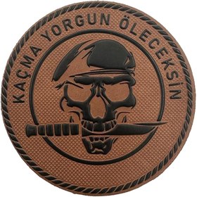 Resim KORDAK Kaçma Yorgun Öleceksin Tactical Peç 