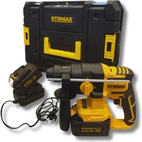 Resim Rtrmax Rtrmax RTS5040 Akülü Pnömati̇k Kirici-Deli̇ci̇ Kömürsüz 1.8j 20MM 2x4 Ah Akü S-Lion 