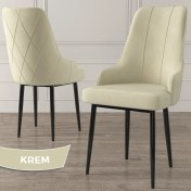 Resim Canisa Concept Trex Serisi, 1.sınıf Babyface Kumaş Sandalye, Siyah Metal Ayak 