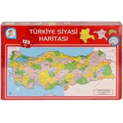 Resim My Reality Fashion Nessiworld LSH002 Siyasi Harita Puzzle -Laçokids 