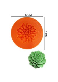 Resim Çiçek Silikon Şeker Hamuru, Sabun, Mum Kalıp 