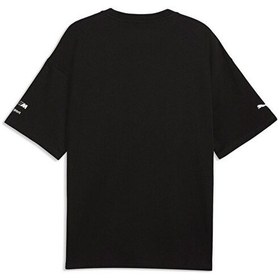 Resim Puma Bmw Mms Lifestyle Tee Erkek Günlük Tişört 63480601 Siyah Siyah 