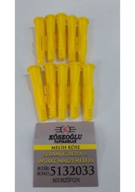 Resim 8Mm Roket Dübel 10 Adet 