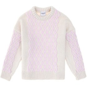 Resim U.S. Polo Assn. Kız Çocuk Krem Bisiklet Yaka Kazak 50293126-VR071 