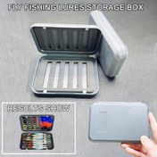 Resim ABS Yapılı Büyük Balıkçılık Malzemeleri Kutusu, Ağır Hizmet Tip Sinek ve Olta Takım Saklama Organizer - Kapaklı Taşınabilir Sağlam Avcılar Çantası, İskeletler, İsimli Oltalar için Uyumlu - Tatlı/Tuzlu Su Balıkçılığına uygundur (Balık Tutkunlar için Mükemmel Hediye) - S Boyu (11.94x8.0cm) & L Boyu (13.97x9.91cm) ile Siyah ve Gri Seçenekler, Balıkçı Kancası Saklama,Büyük Balıkçılık İpi Kutuları,Sinek Balıkçılığı Ekipmanları ve Malzemeleri,Sinek Balıkçılığı Kutusu, 