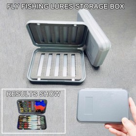 Resim ABS Yapılı Büyük Balıkçılık Malzemeleri Kutusu, Ağır Hizmet Tip Sinek ve Olta Takım Saklama Organizer - Kapaklı Taşınabilir Sağlam Avcılar Çantası, İskeletler, İsimli Oltalar için Uyumlu - Tatlı/Tuzlu Su Balıkçılığına uygundur (Balık Tutkunlar için Mükemmel Hediye) - S Boyu (11.94x8.0cm) & L Boyu (13.97x9.91cm) ile Siyah ve Gri Seçenekler, Balıkçı Kancası Saklama,Büyük Balıkçılık İpi Kutuları,Sinek Balıkçılığı Ekipmanları ve Malzemeleri,Sinek Balıkçılığı Kutusu, 