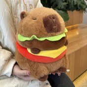 Resim Sevimli Capybara Peluş Hayvan, Çeşitli Renkler, Polyesterden Yapılmış, Arabanız veya Evinizi Süslemek İçin Mükemmel, Çocuklar İçin Doğum Günü Hediyesi Olarak Harika, Sevgililer Günü Hediyesi, Hamburg Peluş Figürü; Hediye Verme İçin Harika Bir Seçenek. 