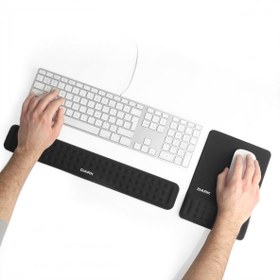 Resim DARK ErgoPad Klavye + Bilek Destekli Mousepad Set DK-AC-MKPAD02 