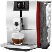 Resim Jura Ena 8 Kırmızı Espresso & Cappuccino Makinesi 