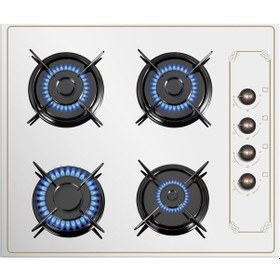 Resim Kumtel Rustik B66-SF2(AT)(4PRO) - KO-40 TAHDF - DA6-835 Beyaz Ankastre Set 