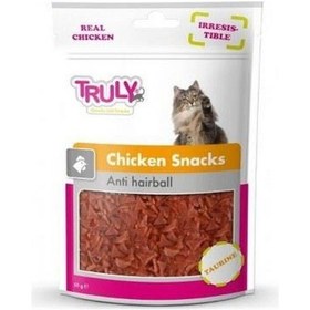 Resim Truly Hairball Tavuklu Yetişkin Kedi Ödül Maması 50 G 