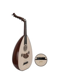 Resim Yonka Ud-10m Maun Ağacı Ud Abanoz Klavye El Yapımı Yüksek Kaliteli Ud 