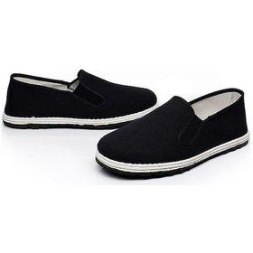 Resim Luckydog Unisex Eski Pekin Kauçuk Taban Ayakkabı - 1067 Model Siyah 242.5 - Hafif Ve Konforlu Siyah Siyah 
