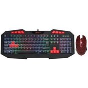 Resim gnctech Kablolu Rgb Uyumlu Gamer Oyuncu Klavye & Mouse Seti 