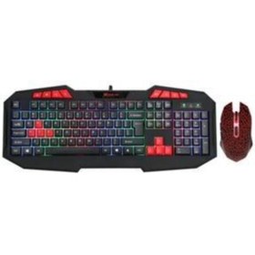 Resim gnctech Kablolu Rgb Uyumlu Gamer Oyuncu Klavye & Mouse Seti 