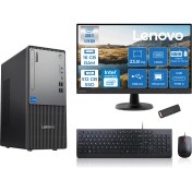 Resim Lenovo Thinkcentre Neo 50T Gen5 Intel Core I7 14700 16GB Ddr5 512GB SSD 23.8 Inç Monitör Freedos Intel UHD 770 Masaüstü Bilgisayar 2412UAS0GL00F02 + Zetta Flash Bellek 